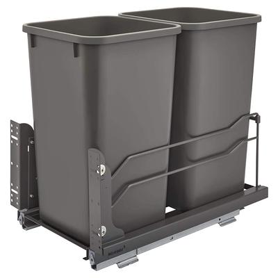 Single 35 qt Pullout Waste Bin