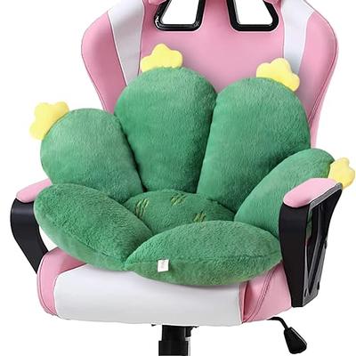 Ditucu Cute Carrot Shaped Chair Cushion Comfy Seat Cushions Kawaii Gaming  Chair Cushion 29 x 23 inch Lazy Sofa Office Floor Stuff Pillow Pad for  Gamer