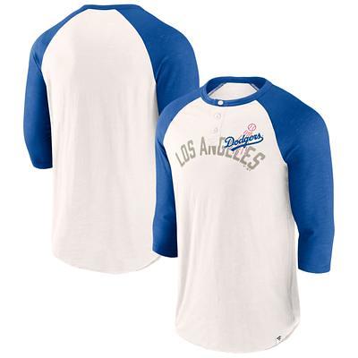 Los Angeles Rams Nike Women's Fashion 3/4-Sleeve Raglan T-Shirt - Royal