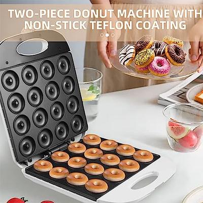 25-Count Mini Pancakes Maker Machine Non-Stick Surface 
