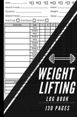 Weight Lifting Log Book: Workout Journal for Men and Women, Exercise  Notebook and Fitness Logbook for Personal Training , Gym Planner  (WeightLifting and Cardio Tracker ) - Yahoo Shopping