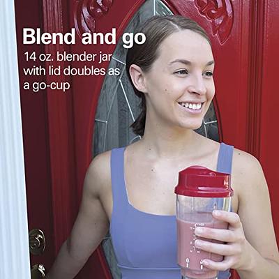 Personal Blender for Shakes and Smoothies with 14oz Travel Cup and