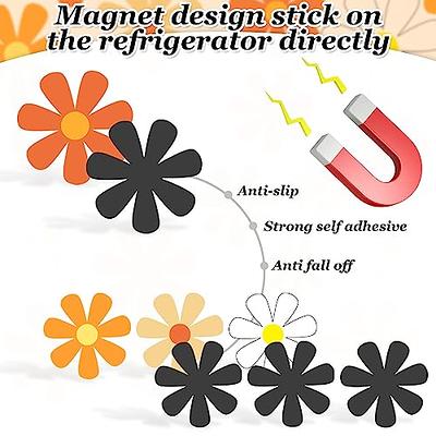 Whaline 18Pcs Car Flower Magnet Groovy Hippie Flower Magnetic Stickers  Daisy Flower Cutout Magnet Retro Magnetic Hippie Fridge Magnets for Car  Home Metal Door Whiteboard Mailbox Office Cabinets Decor - Yahoo Shopping