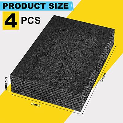 Customizable Polyethylene Foam Black Packing Foam Inserts for Cases Thick  Polyethylene Foam Sheet for Packaging and Crafts, 12 x 10 x 3.125 (4  Pcs) - Yahoo Shopping