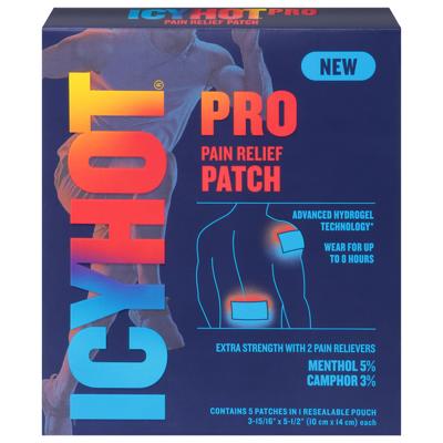 WellPatch Migraine Headache Cooling Patch - Drug Free Lasts Up to