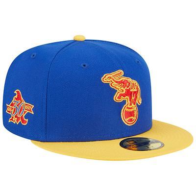 Men's New Era Royal/Yellow Boston Red Sox Empire 59FIFTY Fitted