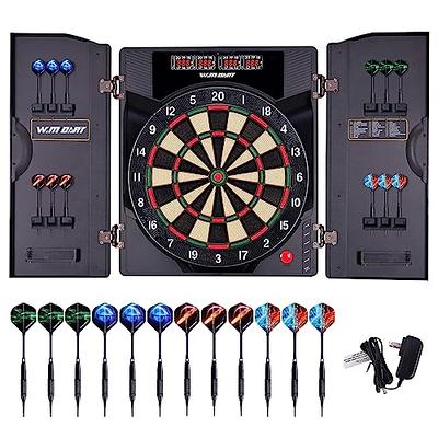 Outlaw Dart Board Cabinet with Official Electronic Scoring Soft