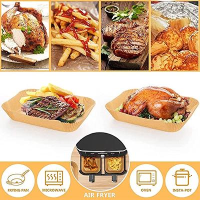 Air Fryer Liners for Ninja Dual Air Fryer ROTDAM 100PCS Disposable