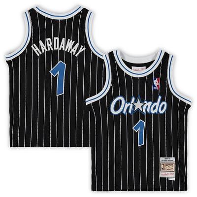 Basketball - Penny Hardaway Signed & Framed Orlando Magic Jersey