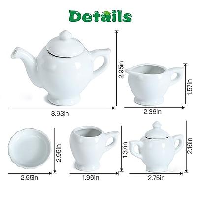 Porcelain Princess Tea Set, Toy Kitchen Accessories