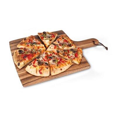 Bamboo Corner Cutting Board- Round Cutting Board 13.75 inch