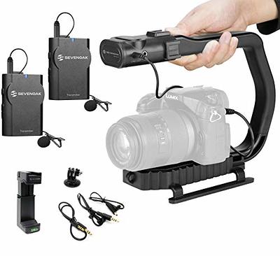 tikysky M-1 Microphone vidéo pour appareil photo reflex numérique,  interview, canon pour Canon, Nikon, Sony, Fuji Videomic avec prise jack 3,5  mm : : High-Tech