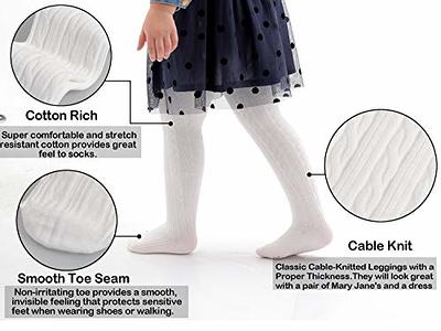 Kids Baby Girls Tights Cable Knit Warm Leggings Seamless Stretchy Stockings  Pantyhose Baby Christmas Socks : : Clothing, Shoes & Accessories