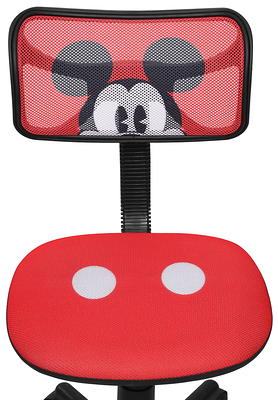 Disney Lilo and Stitch Swivel Mesh Desk Chair, Blue, 21 x 23 x 35 