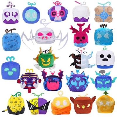 hotekous 3-Pcs Blox Fruits Plush,6 No Game Code Included Blox