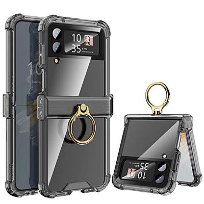 Compatible with Samsung Galaxy Z Flip 4 Case with Hinge Protection