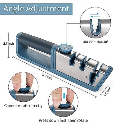 Altuna Pocket Blade Sharpener for Garden Tools with Tungsten Carbide Blade  - Universal Tool Sharpener for Pruning Shears, Hedge Scissors, Clippers