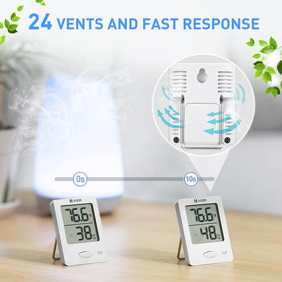 Govee Smart Humidifier H7141 Bundle with Govee Bluetooth Digital Hygrometer  Indoor Thermometer, Room Humidity and Temperature Sensor Gauge with Remote