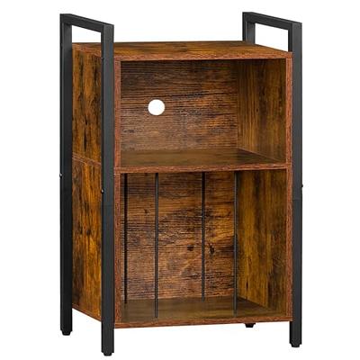 LELELINKY Record Player Stand,Vinyl Record Storage Table with 4 Cabine –  Boho Home Accents, LLC