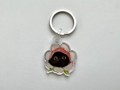 Smoko Tayto Potato Lucky Cat Plushie Keychain