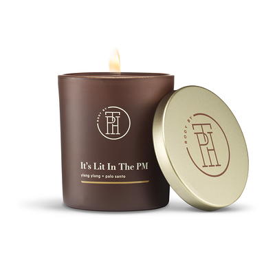 Palo Santo 100% Pure Beeswax & Pure Essential Oils Candle: Palo