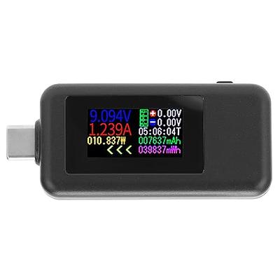 FNB58 USB Tester, Digital Voltmeter Current Tester USB Type-C Fast Charge  Protocol Power PD Trigger Detection Max 7A Ammeter USB Test Meter Voltage