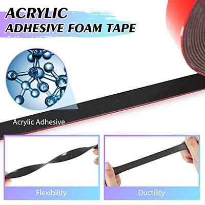 Double Sided Tape, Heavy Duty Mounting Tape, 33FT x 0.4IN Adhesive Foam  Tape Made with 3M VHB for Home Office Car Automotive Decor - Yahoo Shopping