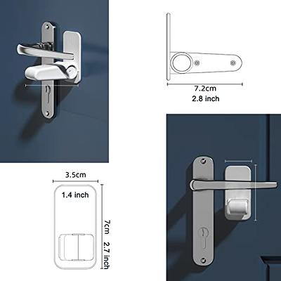  BiSiViO 4 Pack Door locks for kids safety, Door knob