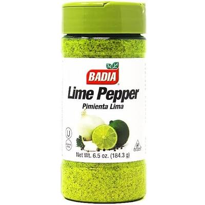 Badia Wings Seasoning Bundle - Lime Pepper 6.5 Oz, Lemon Pepper