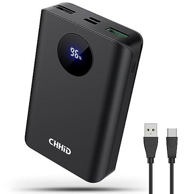 CHHID 5V 2A Heated Vest Battery Pack,LCD Display Power Bank Heated  Jacket,PD 22.5W Fast Charging 10000mAh Portable Charger,Battery Phone  Charger for iPhone,Android etc. - Yahoo Shopping