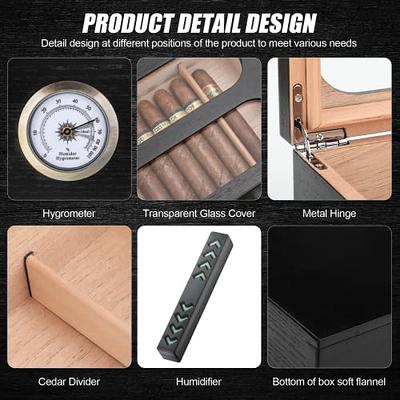 Hygrometer for Humidor SS