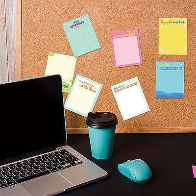 Qilery 100 Pcs Empowering Sticky Note Pads 3 x 4 Inch Employee Appreciation  Note Pad Motivational Fun Cute Sticky Notepads Inspirational Self Stick  Note Pad Gifts for Student Coworker Teacher Office - Yahoo Shopping