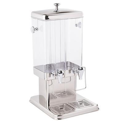 Service Ideas URN30VBLRG 3 Gal Low Volume Dispenser Coffee Urn w/ 1 Tank, Thermal, Vacuum Insulation, Black Coffee Chafer Urn