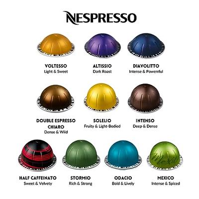 Nespresso Vertuo Solelio, Light Roast Coffee Pods, 40 Ct (4 Boxes of 10) 