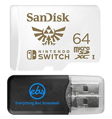 SanDisk 512GB Nintendo Switch MicroSD Card/Memory Card for Nintendo Switch  Lite 512 GB (SDSQXAO-512G-GNCZN) Bundle with 1 SD & MicroSDXC Card Reader -  Yahoo Shopping