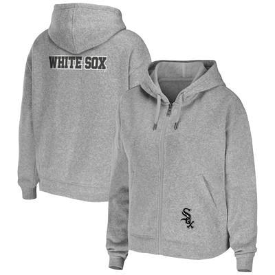 Women's WEAR by Erin Andrews Black Chicago White Sox Waffle Henley