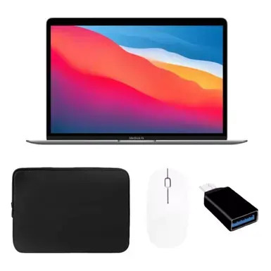 MacBook Air 13.3 Laptop Apple M1 chip 8GB Memory 256GB SSD (Latest Model) Space  Gray (Black Sleeve Bundle) - Yahoo Shopping