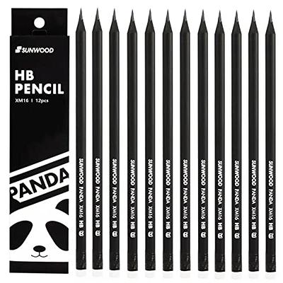 24 x HB PENCILS WITH RUBBER ERASER TIP SCHOOL OFFICE