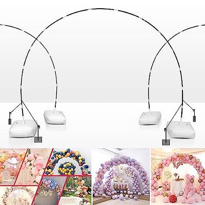 Over The Table Rod Stand with Clamps, Adjustable Table Arch Stand, 46-83''  Length, Balloon Table Stand, Decorated Flower Arch for Party, Birthday