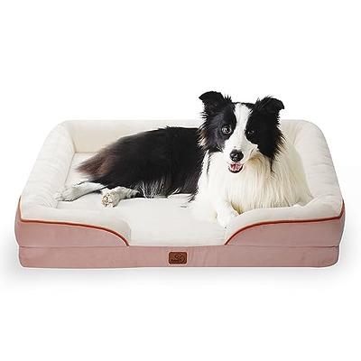 Bedsure Orthopedic Dog Bed, Bolster Dog Beds for Medium/Large/Extra Large  Dogs - Foam Sofa with Removable Washable Cover, Waterproof Lining and  Nonskid Bottom Couch 