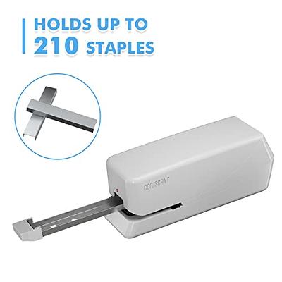 Electric Stapler, Automatic Stapler for Desk, Electric Stapler Desktop, AC  or Battery Powered Stapler Heavy Duty, with Reload Reminder & Release