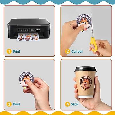 Waterproof Printable Vinyl Stickers Paper for Inkjet Printer- 20