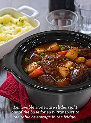 3Qt. Oval Slow Cooker with Glass Lid