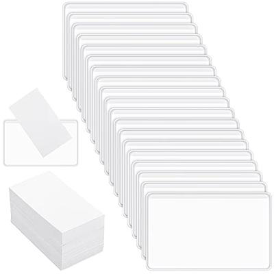 Fainne 2000 Pieces Blank Printable Business Cards Mini Note Index  Perforated Card Stock Compatible with Laser and Inkjet Printer Double Sided Printing  Paper 10 Cards/Sheet (White) - Yahoo Shopping