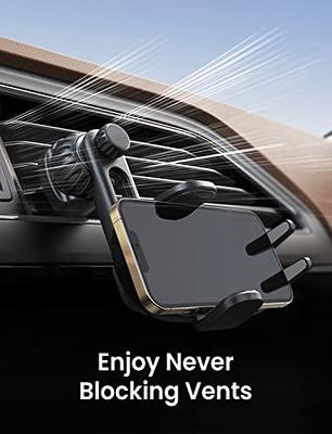 LISEN Phone Holders for Your Car [Enjoy Never Blocking] Car Phone