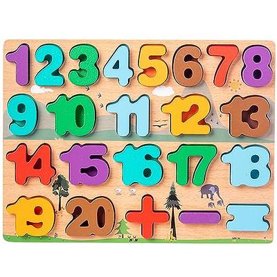 Aitey Set of 6 Toddler Puzzles Ages 2-4, Wooden Jigsaw Puzzles for Kids  Ages 3-5, Puzzles for Toddlers 2 3 4 Year Old, Kids Puzzle Toys with Animal