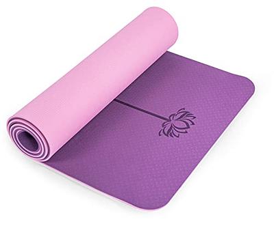 UMINEUX Yoga Mat Extra Thick 1/3 Non Slip Yoga Mats For Women, Eco Friendly  TPE Fitness Exercise Mat 