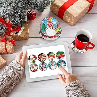 8 PCS Diamond Painting Coaster Kits with Holder,Christmas Winter Snowman Diamond  Art Coasters 5D Diamond Painting Kits for Adults, Beginners, Kids Diamond  Art Craft Supplies Christmas Gift - Yahoo Shopping