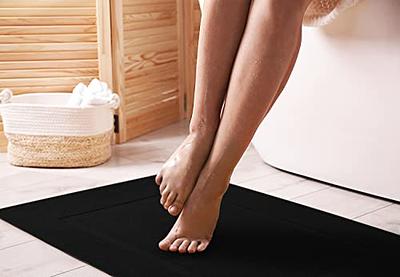 47x17 inch Oversize Non-slip Bathroom Rug Shag Shower Mat Soft