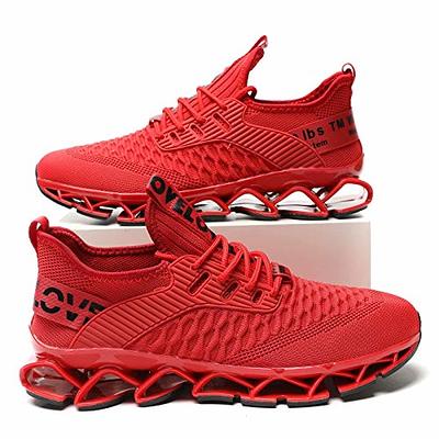 Men's Athletic Shoes Fashion Anti-slip Running Sneakers Breathable
